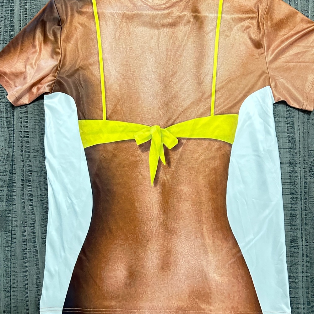 Yellow Bikini Graphic T-Shirt - Picture 6 of 6